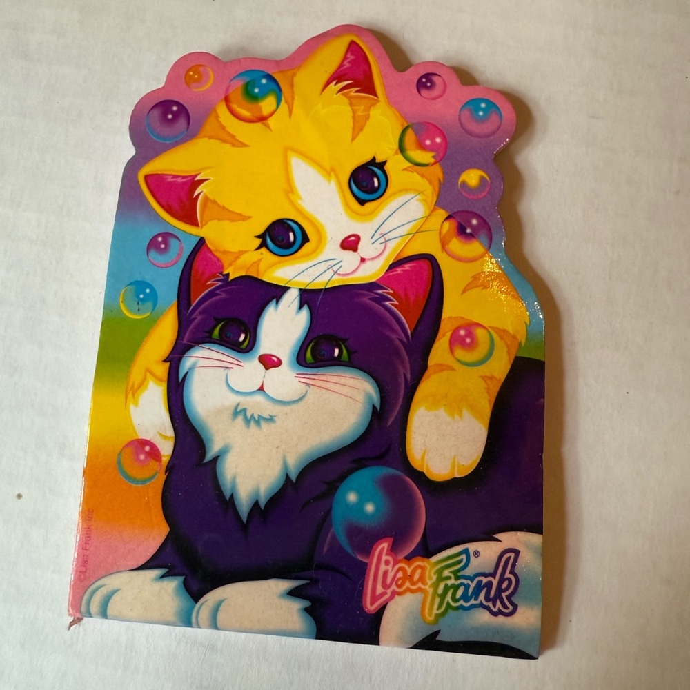 Lisa Frank notepad
